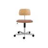 KEVI® 2533 kontorstol, eg/brandy