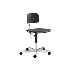 KEVI® 2533 kontorstol, sort ask/sort