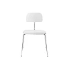 KEVI® 2060 stabelstol, hvid/krom