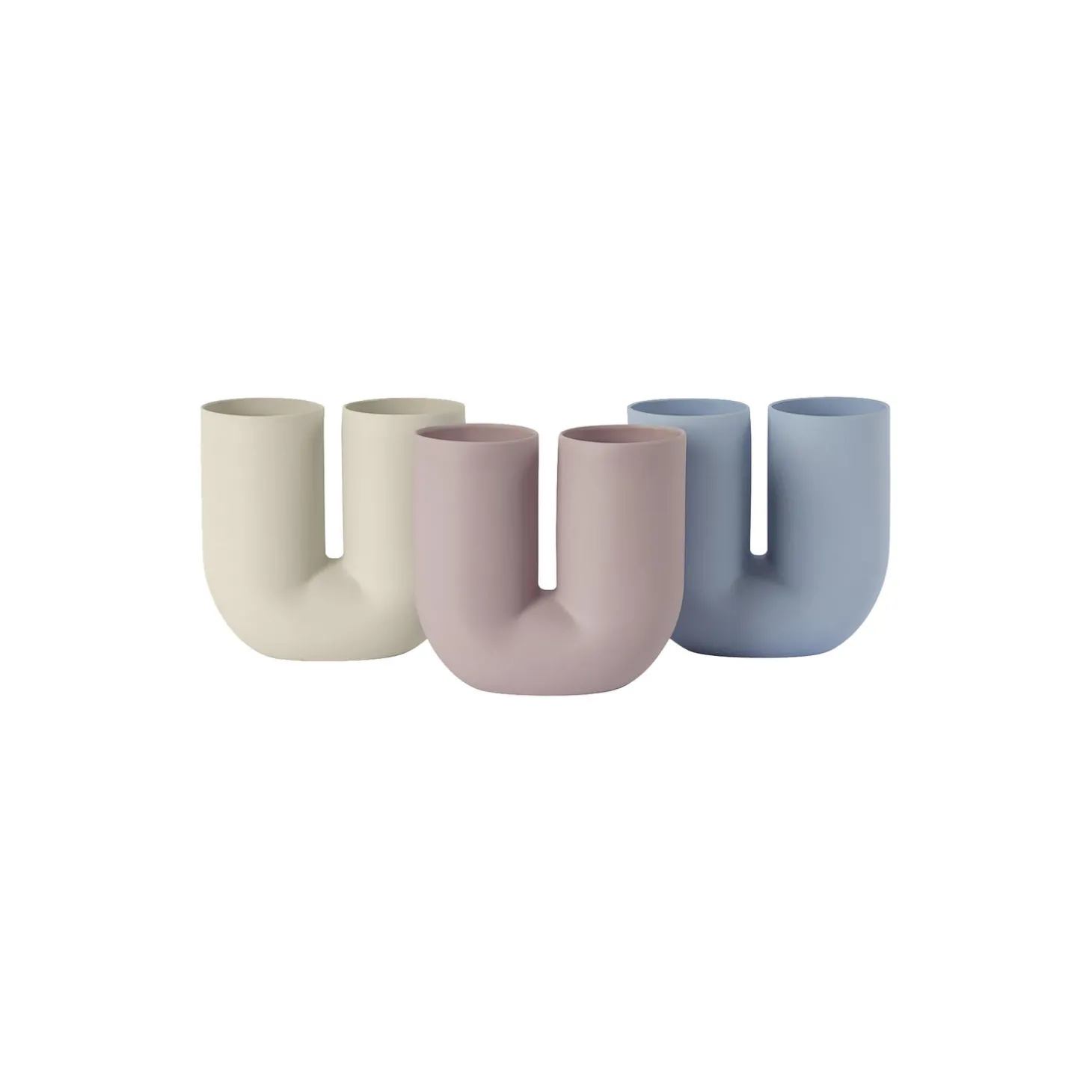 Kink Vase, dusty lilac