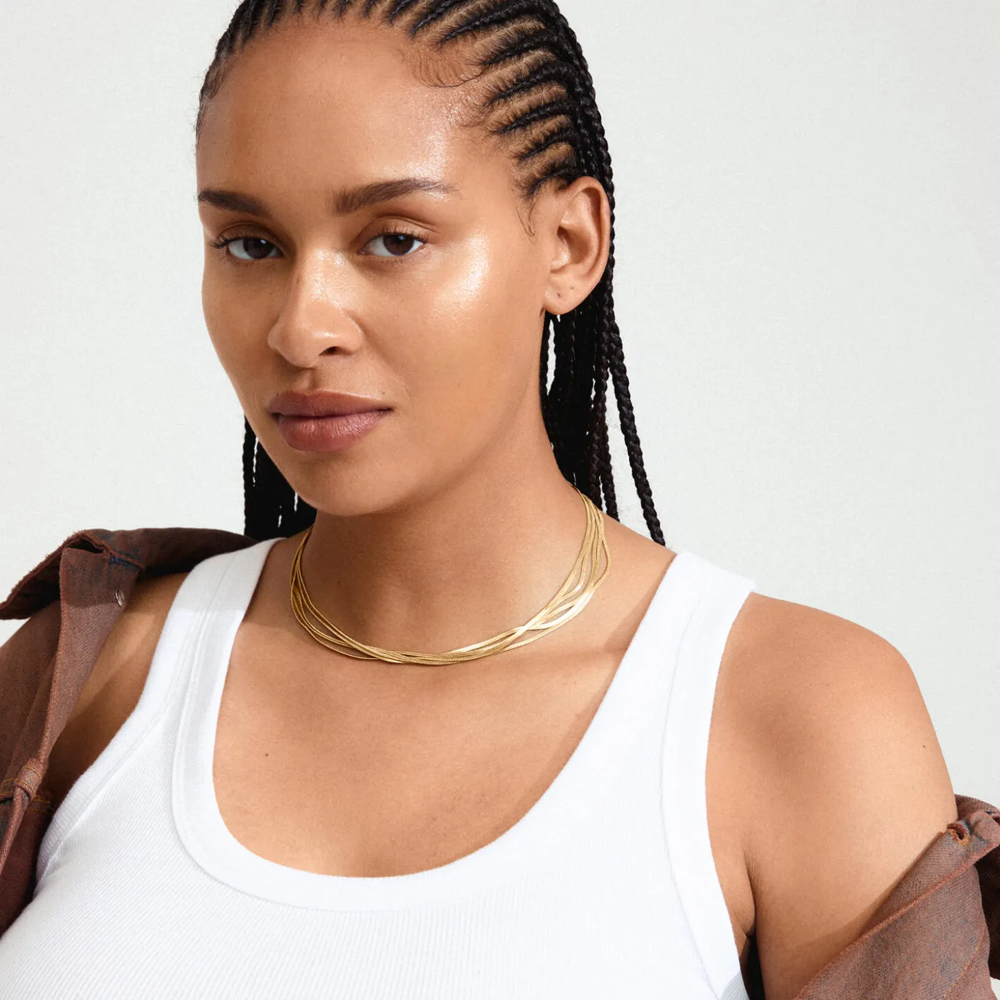 KIRA Halskæde, gold plated