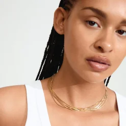 KIRA Halskæde, gold plated