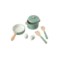 Køkkengryde og -pandesæt, sage green