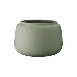 Klassisk vase bred stor, army