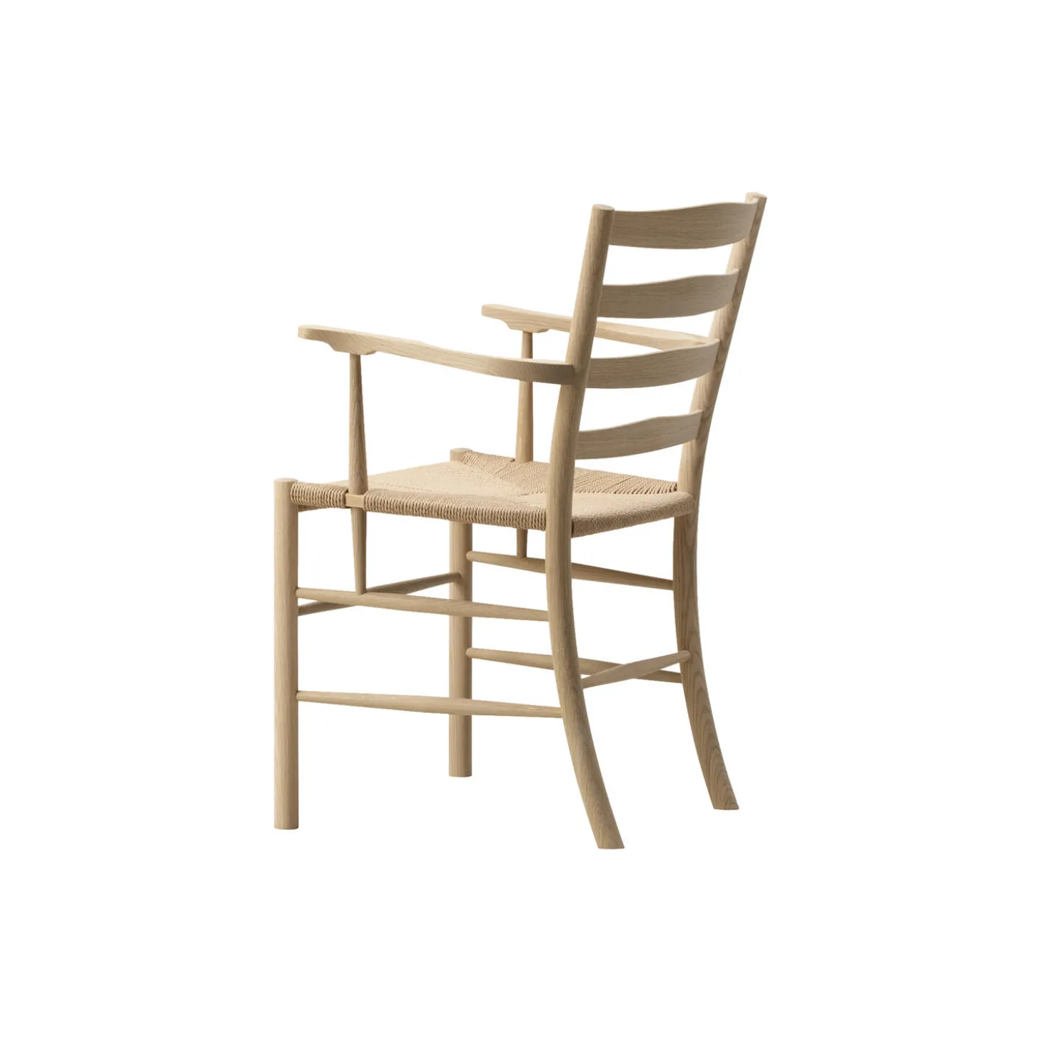 Klint Armchair, sæbebehandlet eg