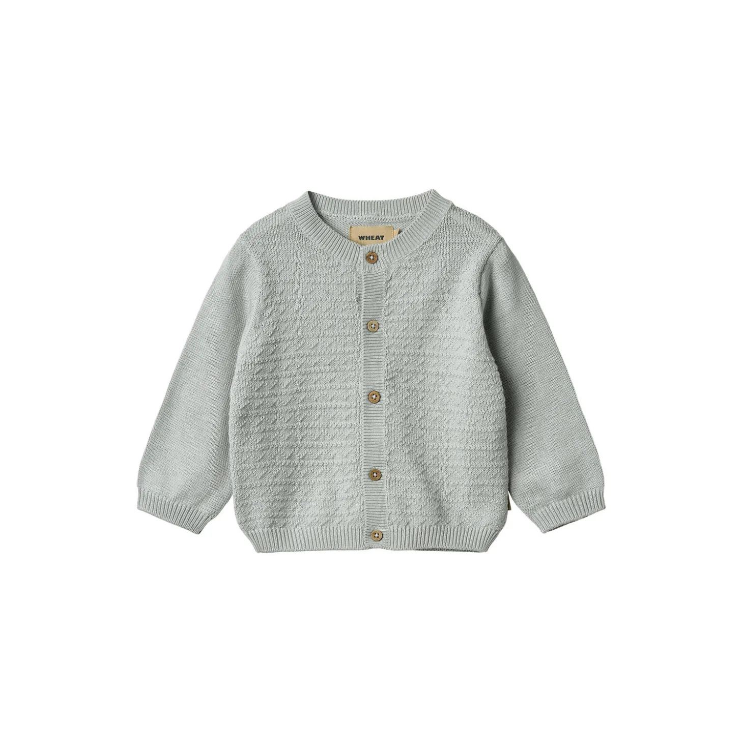 Knit Cardigan Bjørn, 1560 soft blue