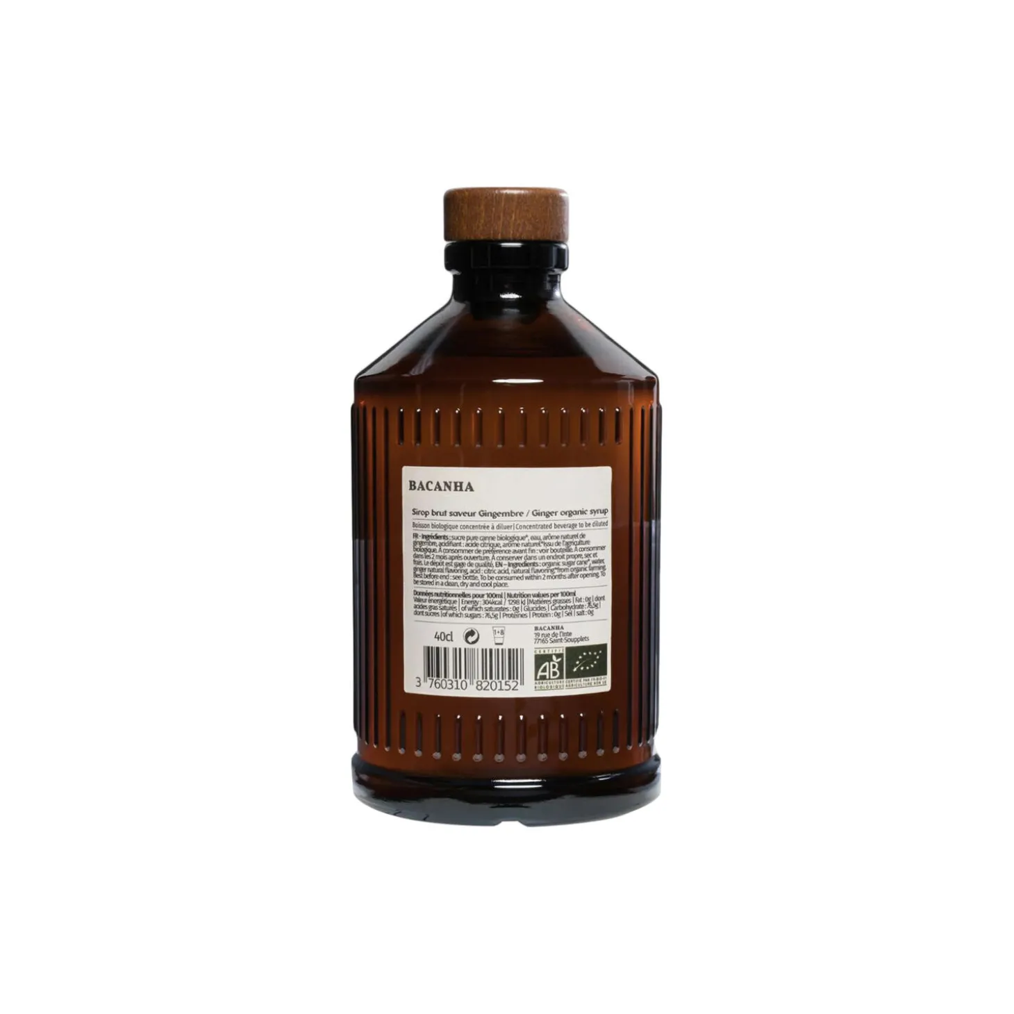 Økologisk sirup - Ingefær