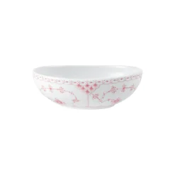 Koral Musselmalet Halvblonde oval skål