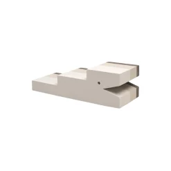 Krokodille L, sand grey