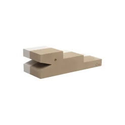 Krokodille M, sand grey