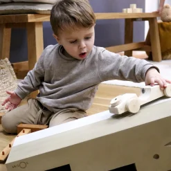 Krokodille M, sand grey