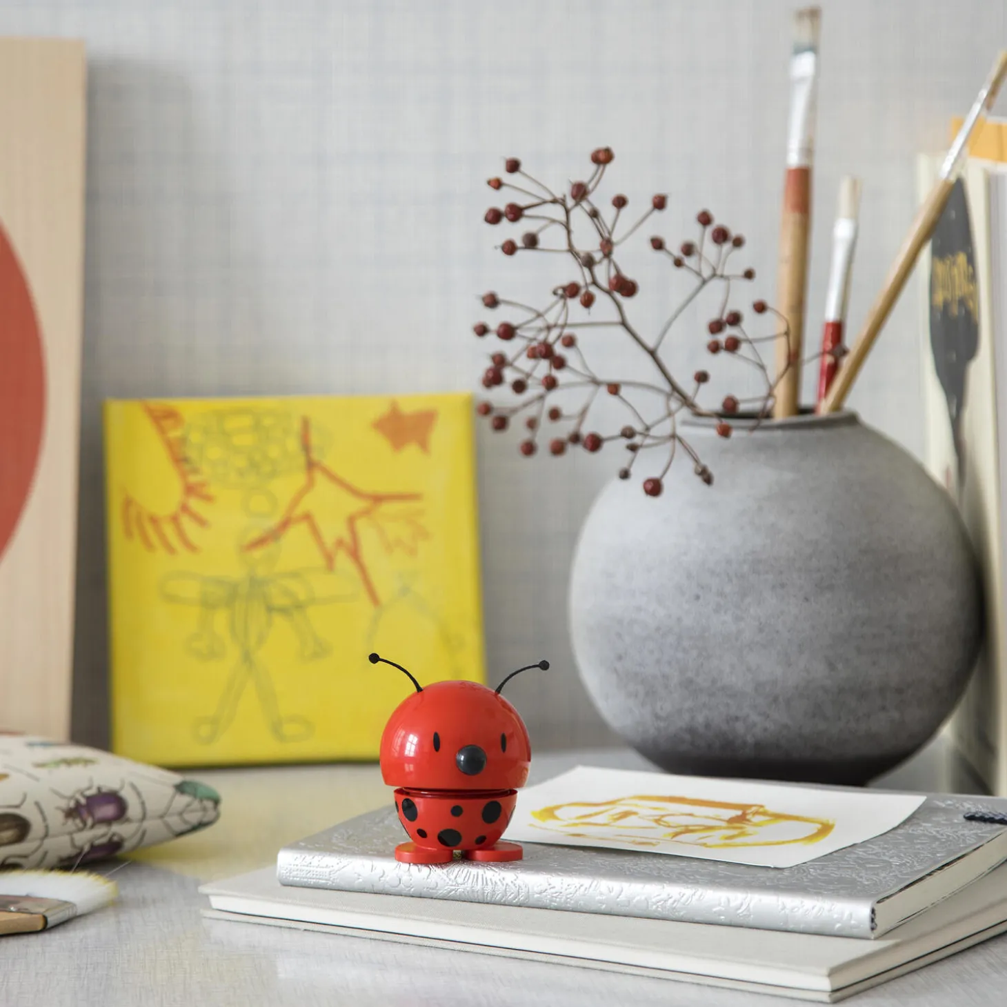 Ladybird, red
