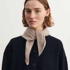 Lambswool bandana, oat melange