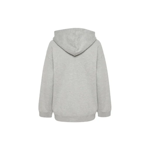 Lane IW Base Hoodie, light grey melange