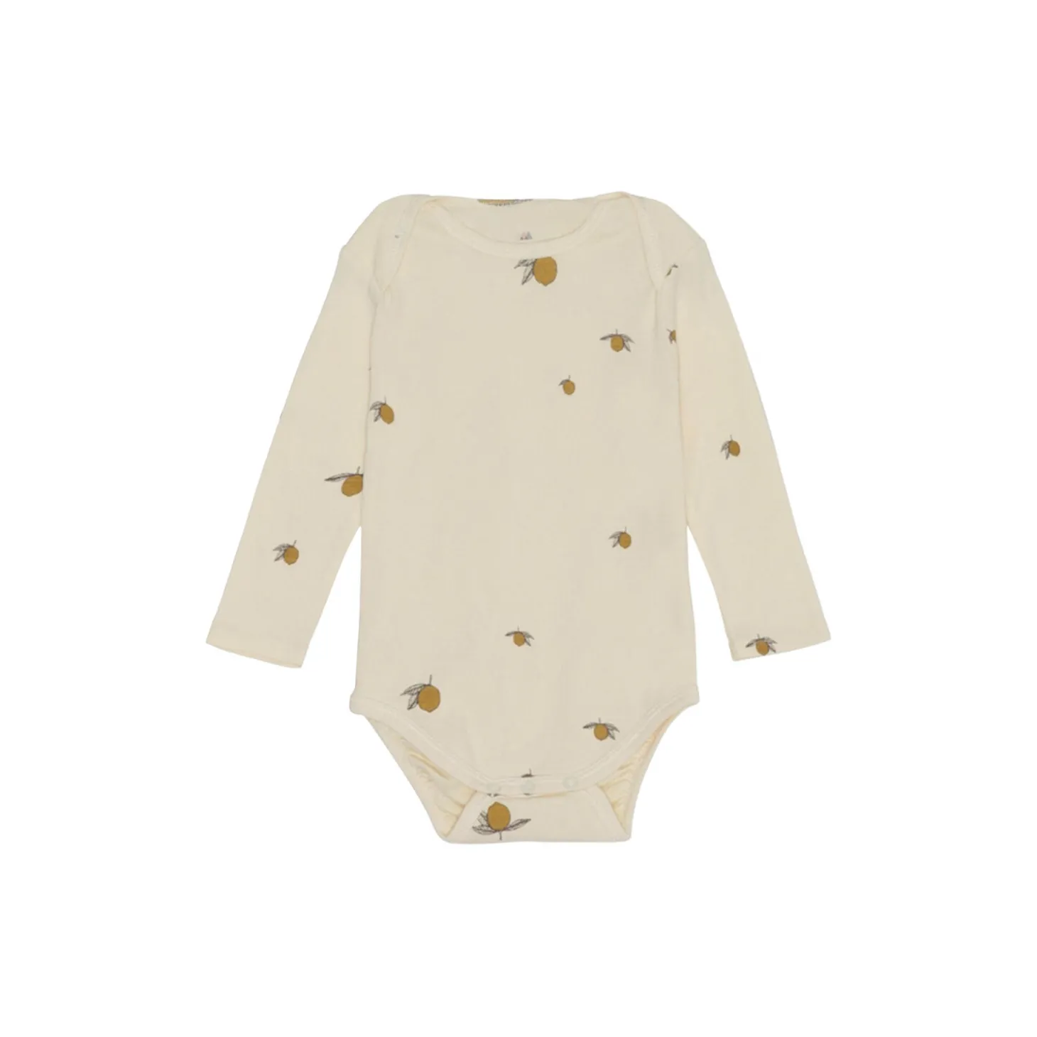 Langærmet body, lemon