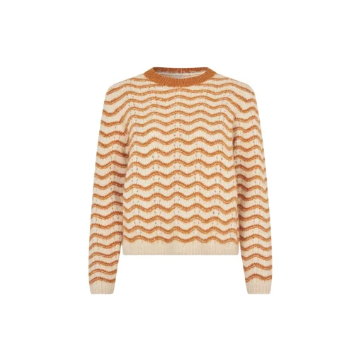 LanoLL Jumper Knit LS, camel