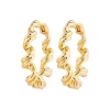 LARISA Øreringe, gold plated