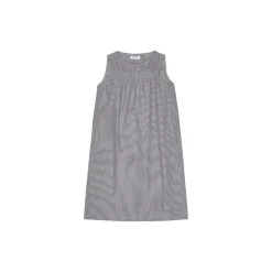 Laura Bell Dress, black/white stripe