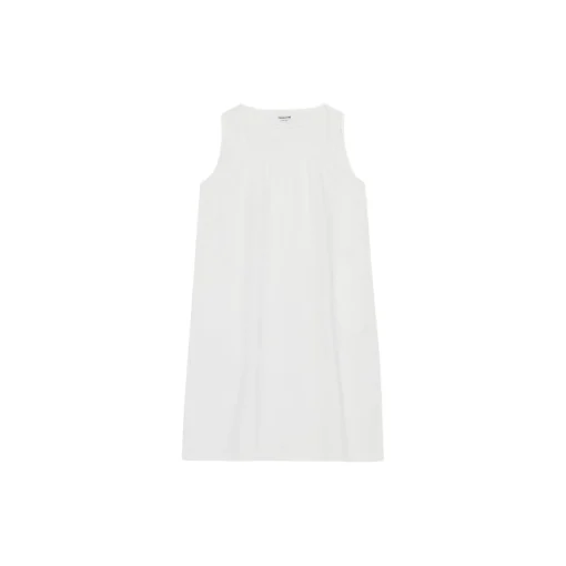 Laura Bell Dress, pure white