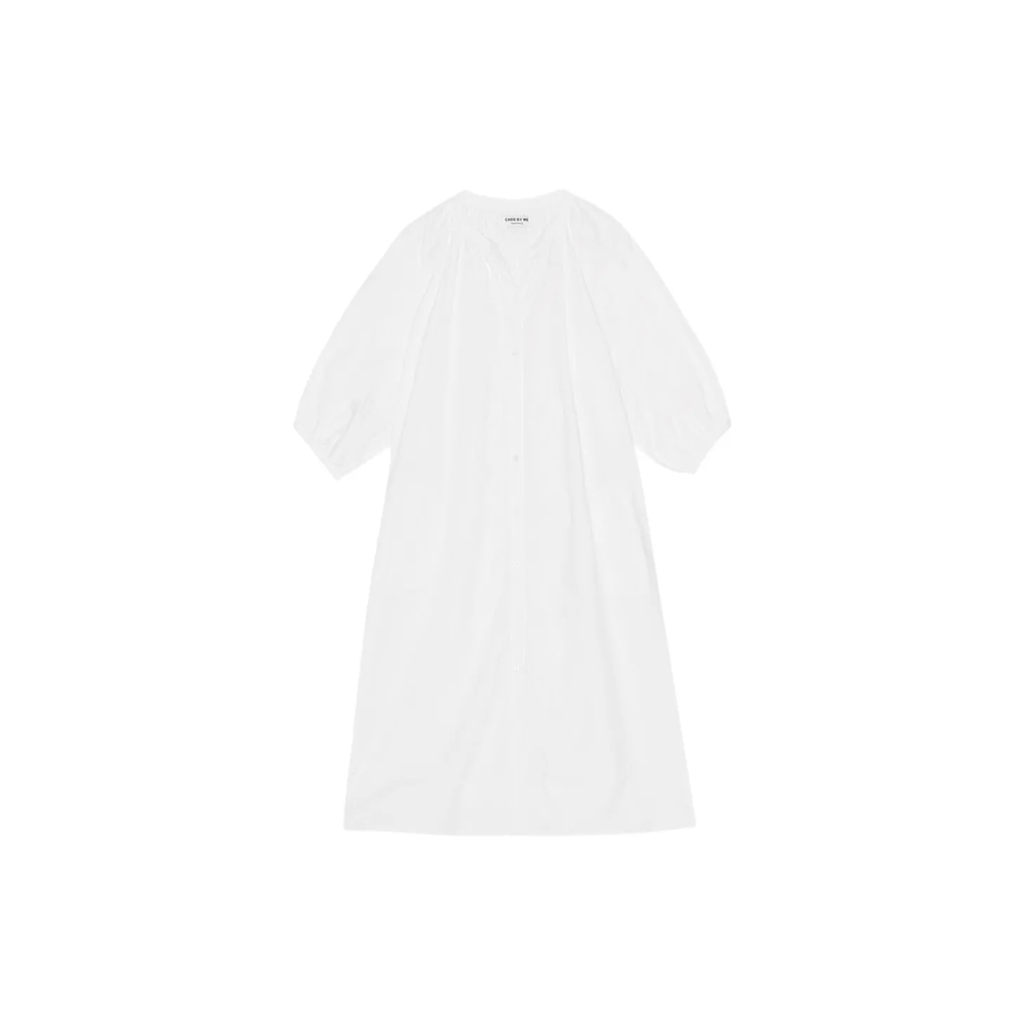 Laura Tulip Dress, pure white