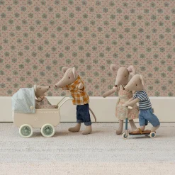 Løbehjul til mus, blue