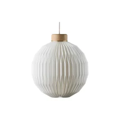 Le Klint 180 pendel med standardskærm, lys eg