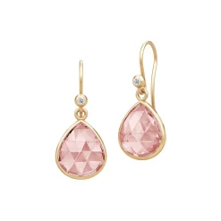 Lea Øreringe, dusty rose