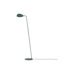 Leaf Floor Lamp, dark green