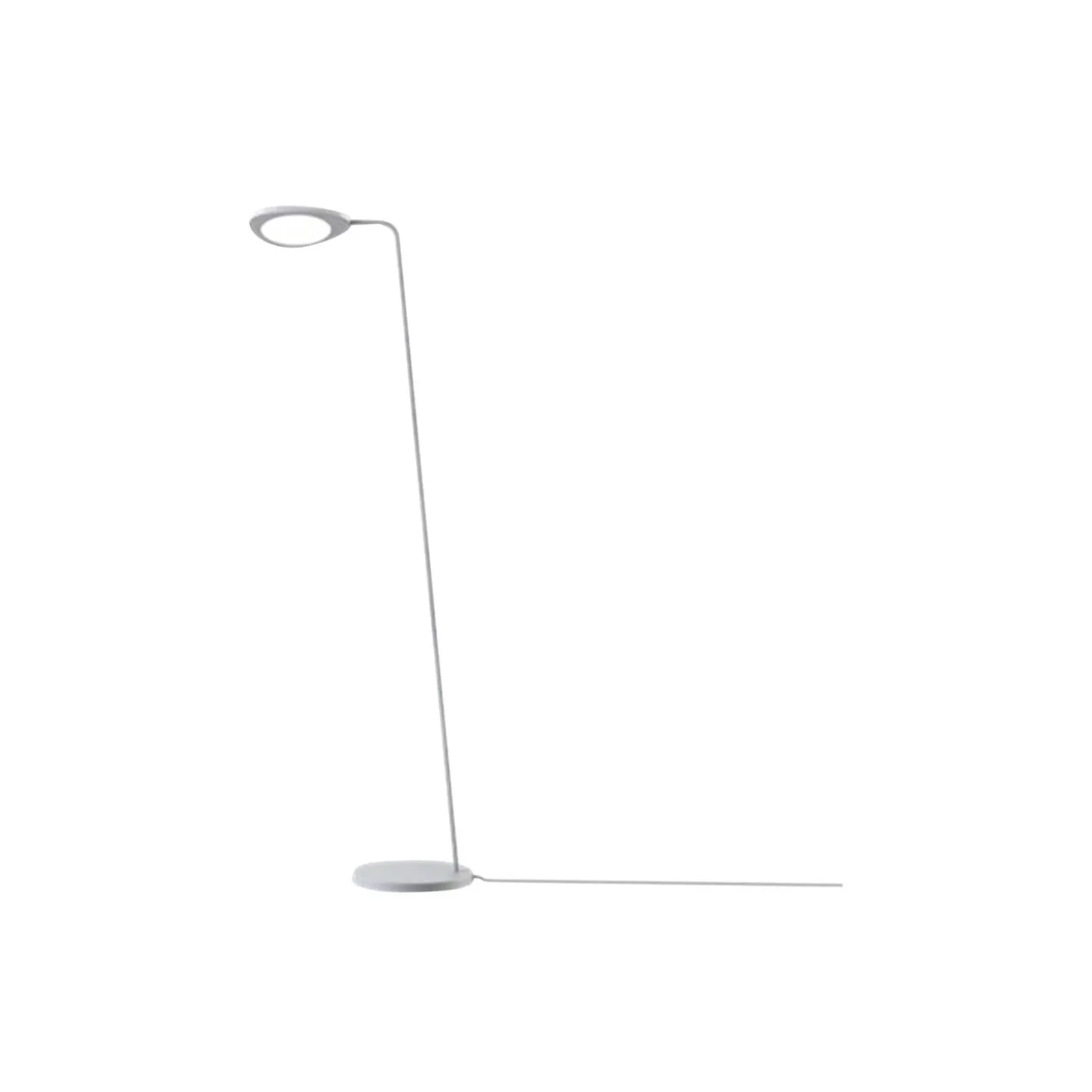 Leaf Floor Lamp, grey