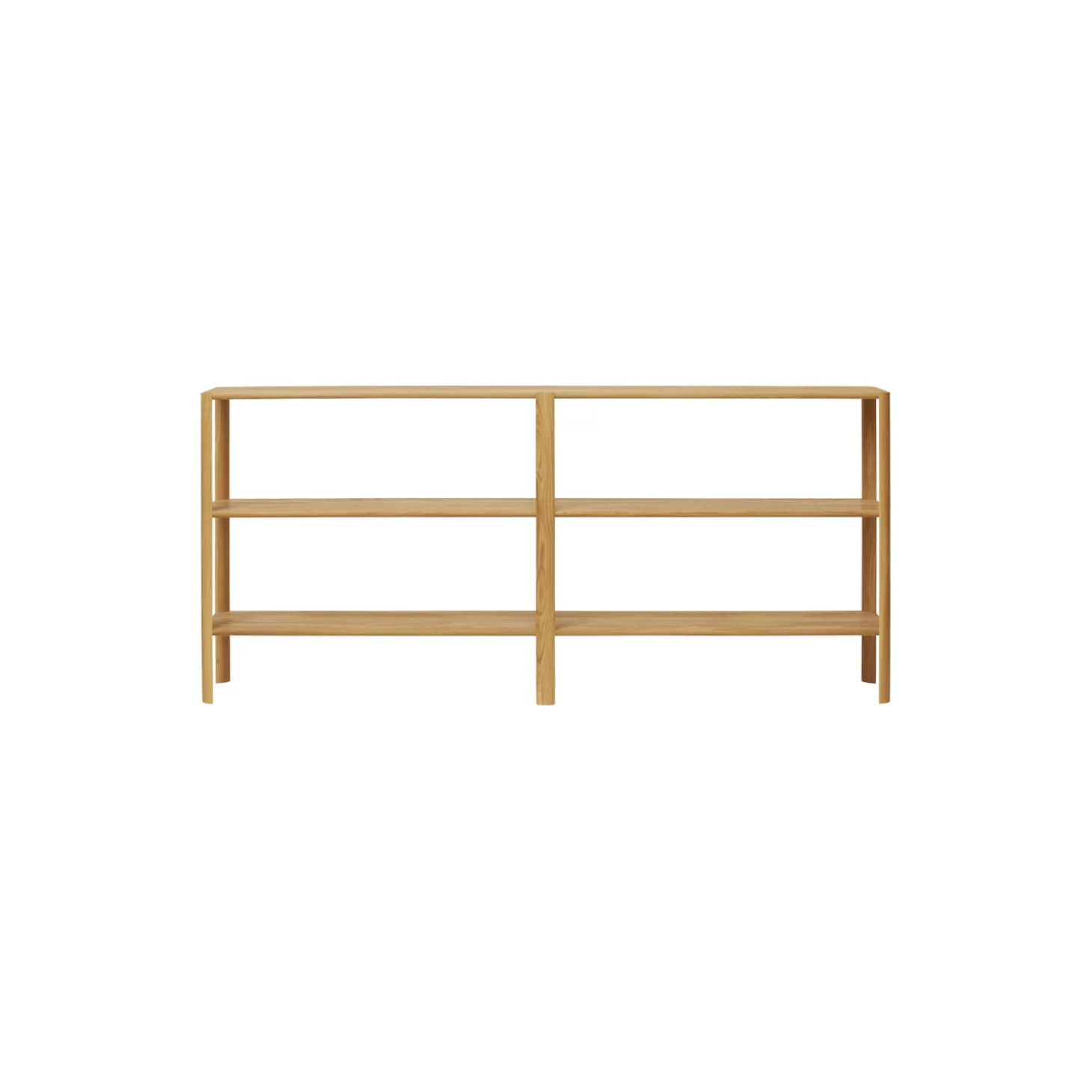 Leaf Shelf, oiled oak
