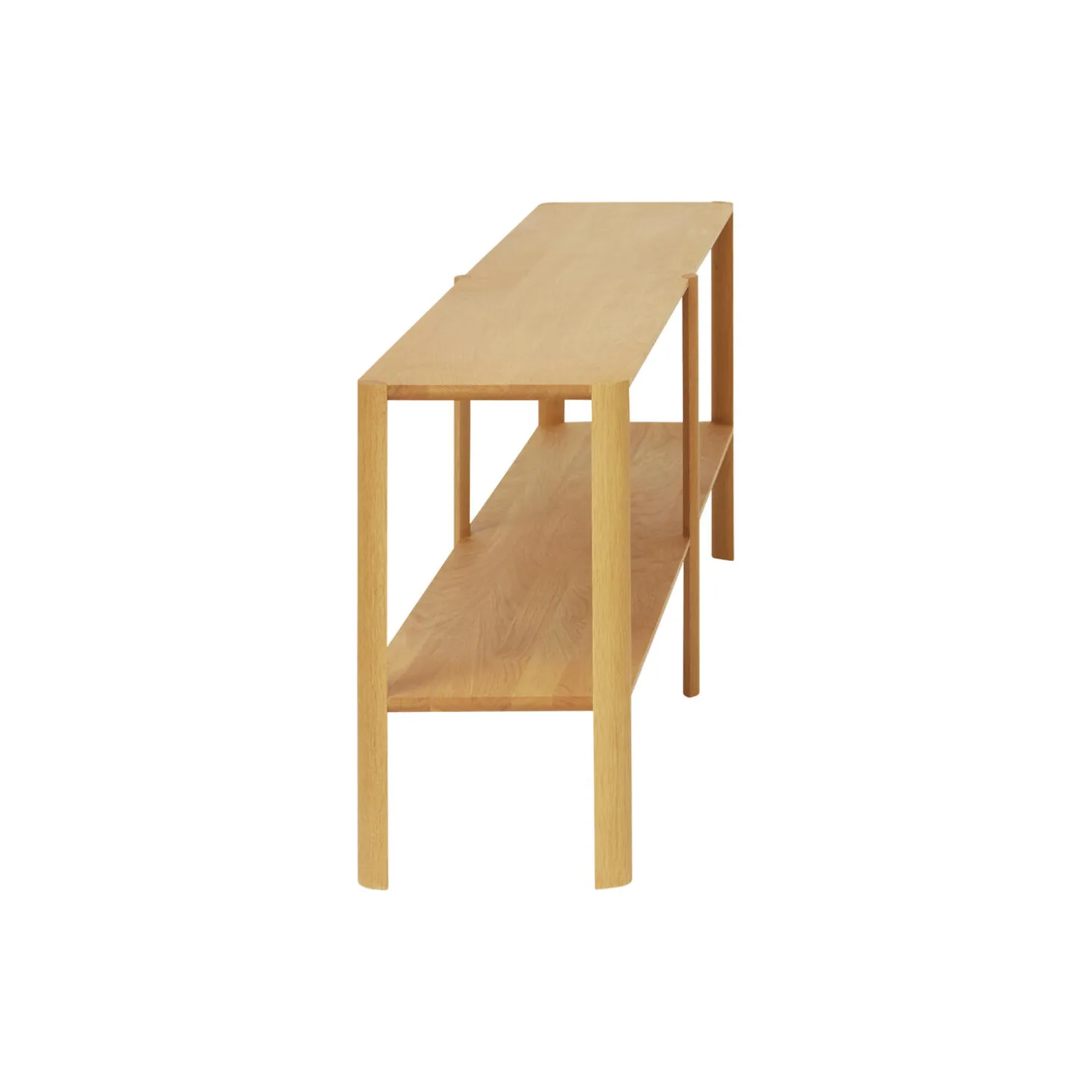 Leaf Shelf, oiled oak