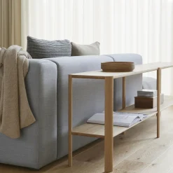 Leaf Shelf, oiled oak