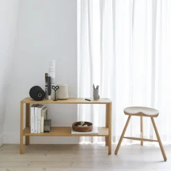 Leaf Shelf, oiled oak