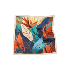 LEAFFALLTørklæde, petrol