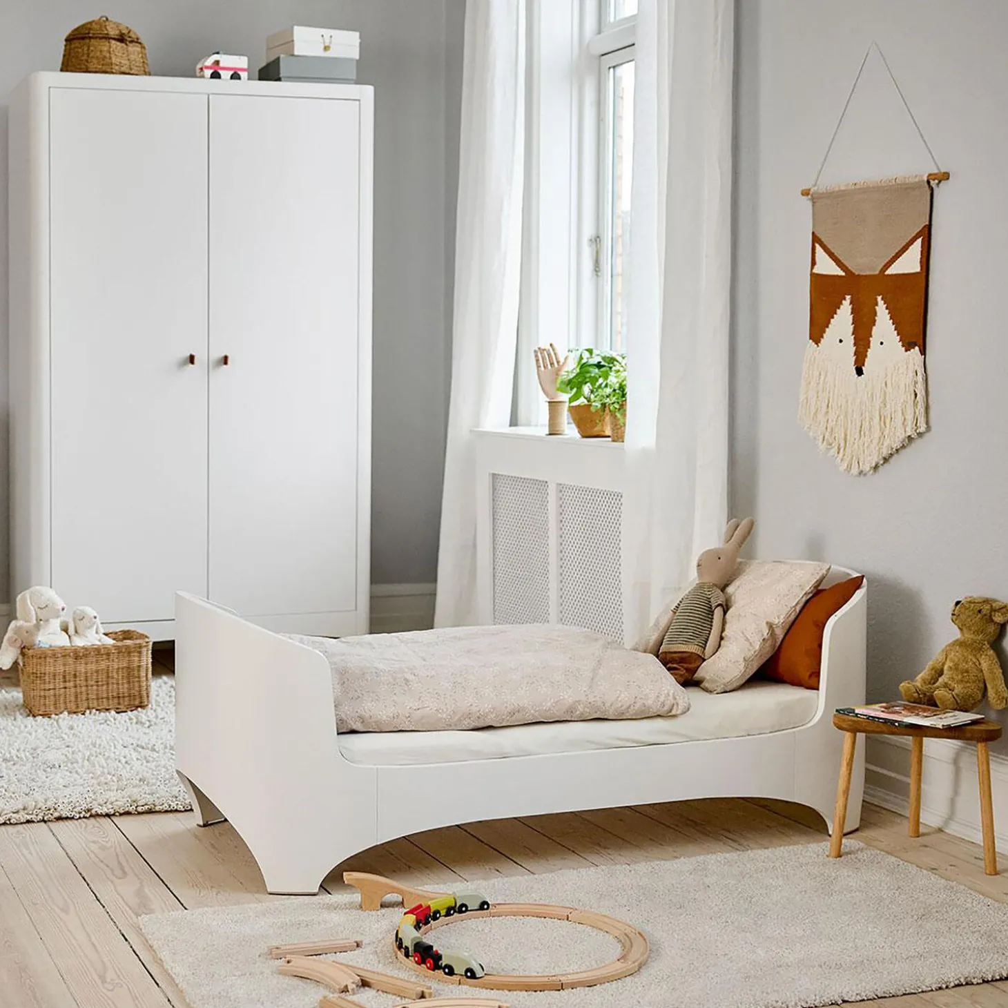 Leander Classic™ baby-junior seng 0-7 år, white