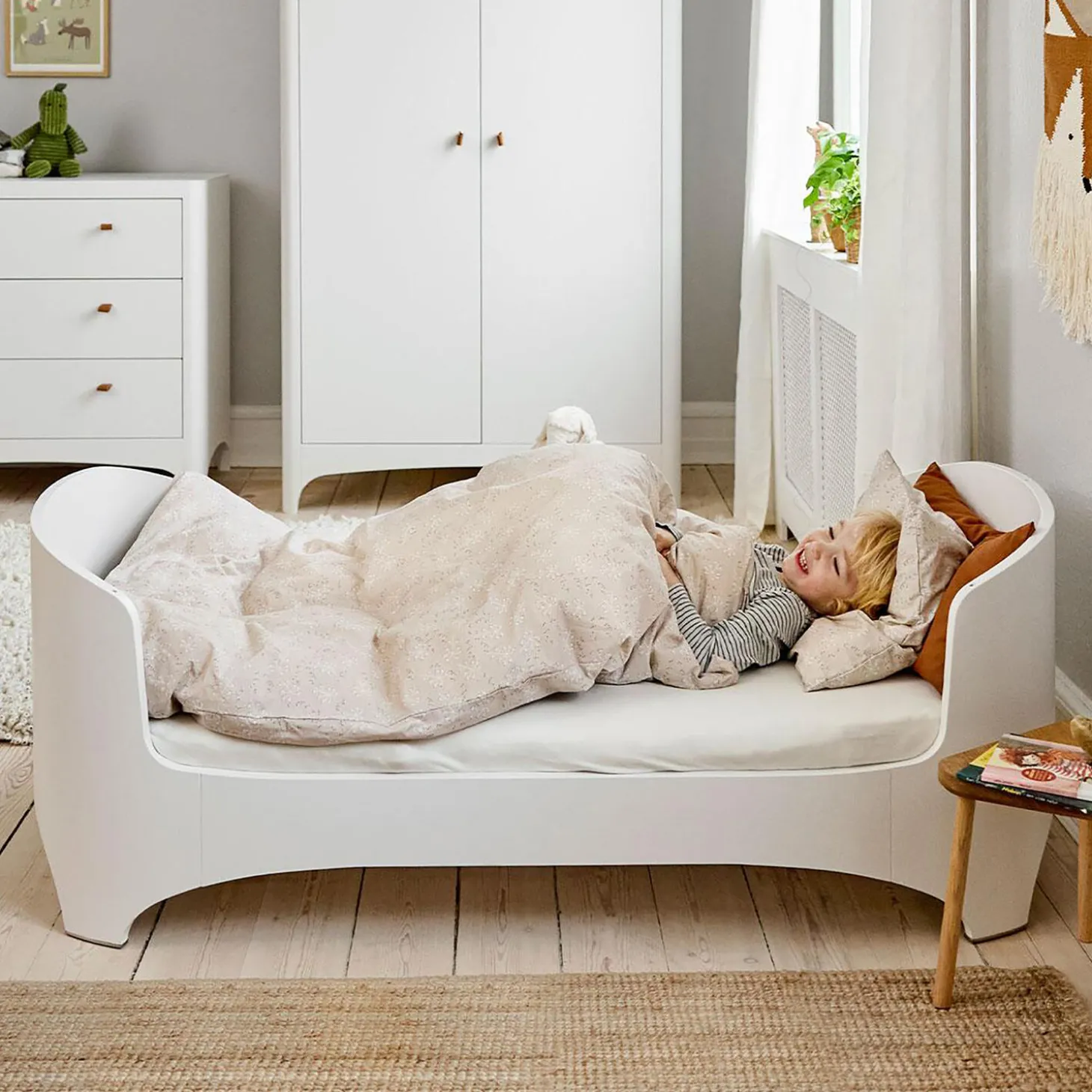 Leander Classic™ baby-junior seng 0-7 år, white