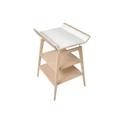 Leander Linea™ puslebord med skumhynde, beech