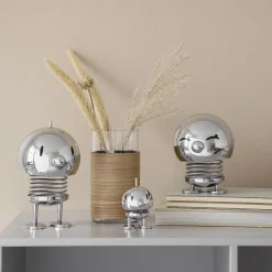 LED lampe L, chrome