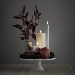 LED Pillar Candle 10 cm, nordic white