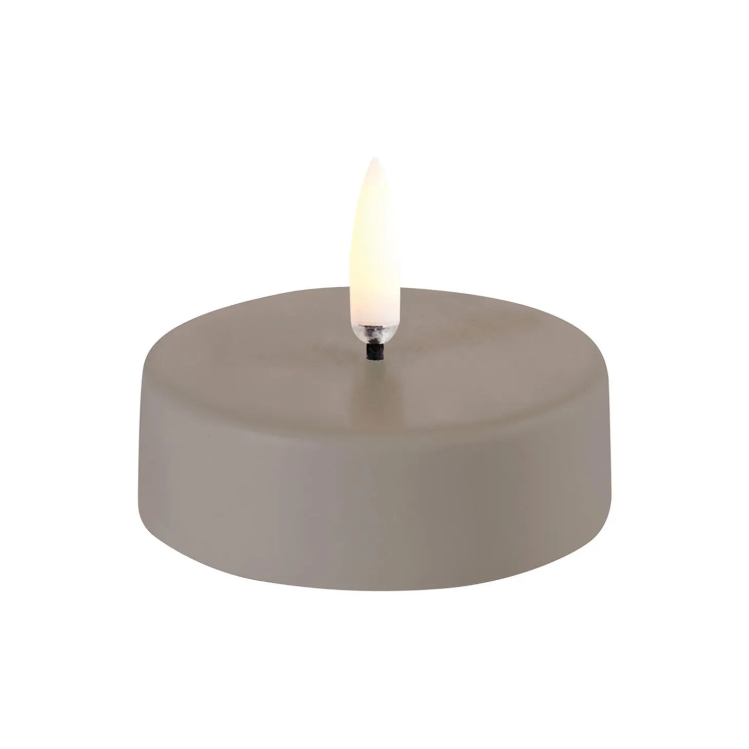LED Tealight Maxi, sandstone