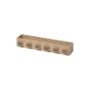 LEGO® 1x6 boghylde, sæbebehandlet eg