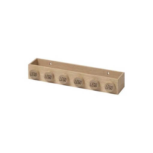 LEGO® 1x6 boghylde, sæbebehandlet eg