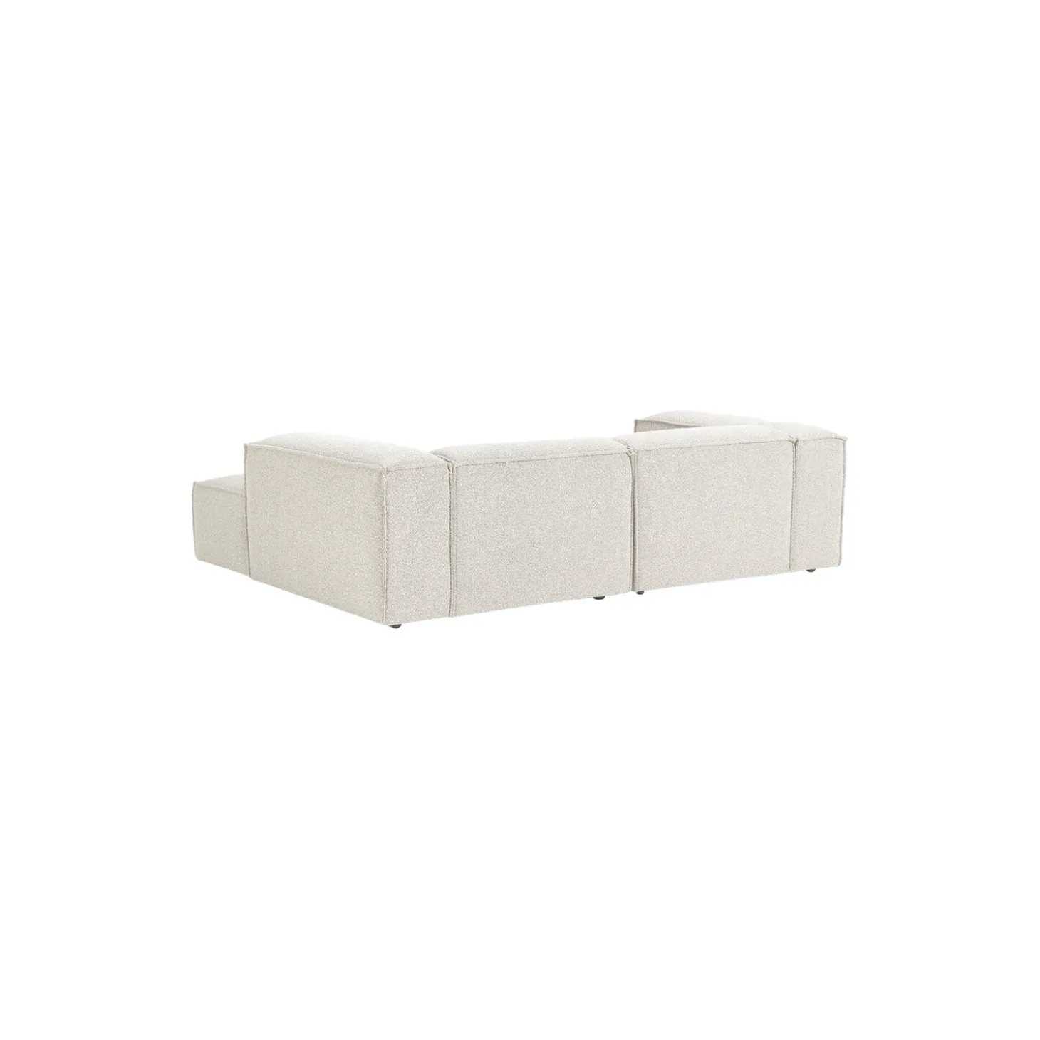 Lennon modulær hjørnesofa, bouclé off white