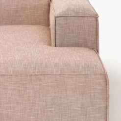 Lennon modulær hjørnesofa, linnedblanding rustfarvet