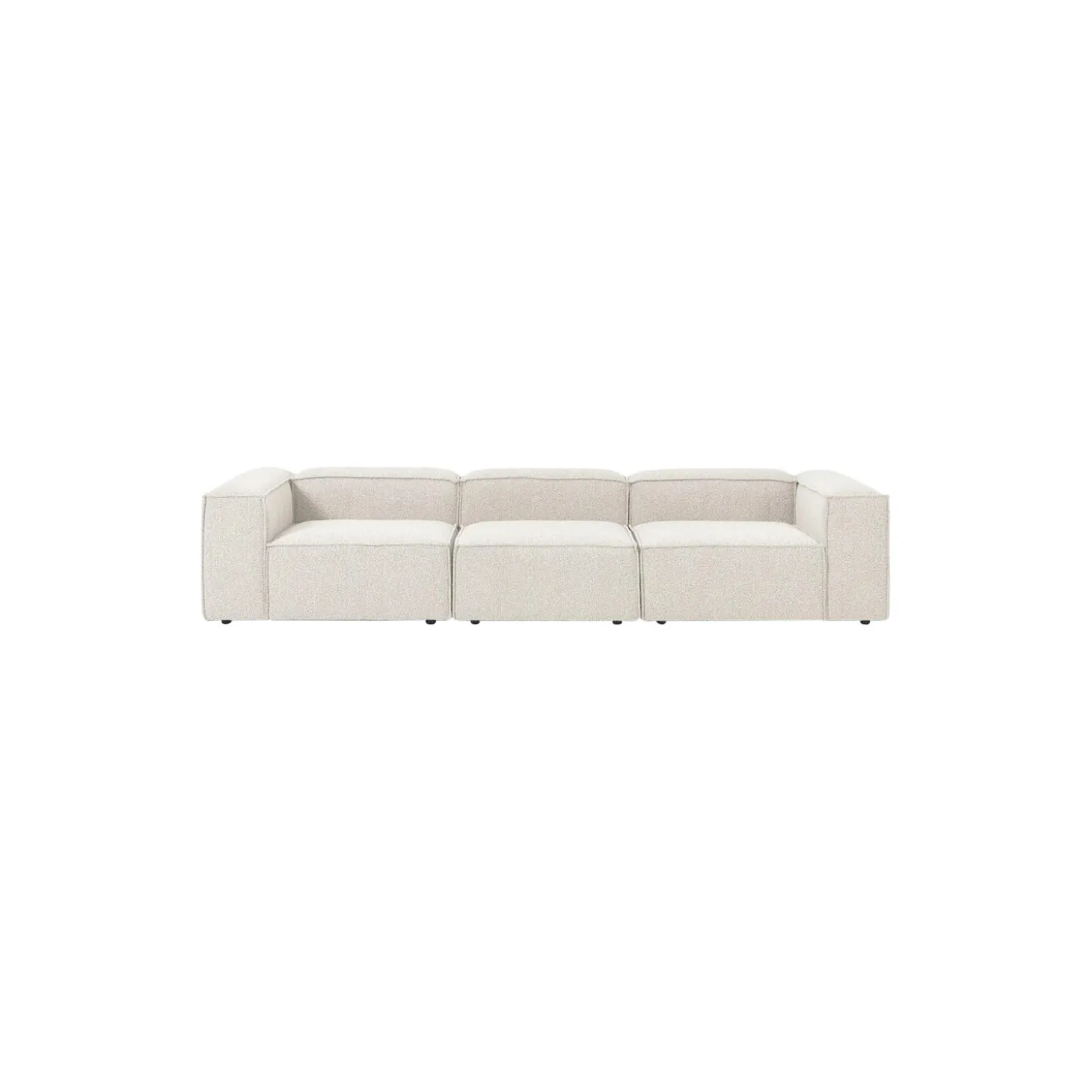 Lennon modulær 4-pers. sofa, bouclé off white