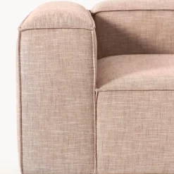 Lennon modulær 4-pers. sofa, linnedblanding rustfarvet