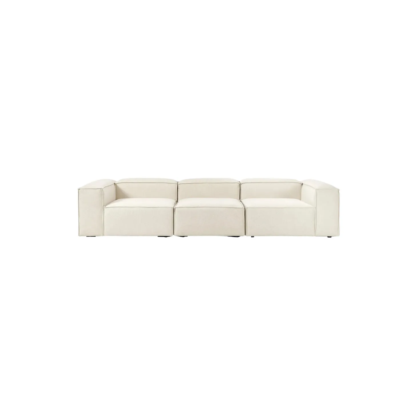 Lennon modulær 4-pers. sofa, vævet off white