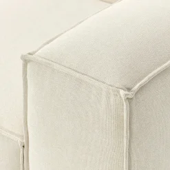 Lennon modulær 4-pers. sofa, vævet off white
