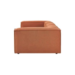 Lennon modulær 4-pers. sofa, vævet terracotta