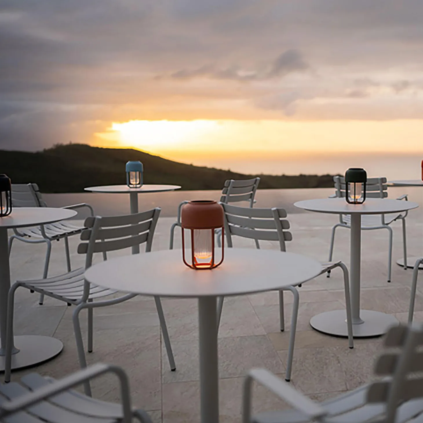 LIGHT No.1 Portable Outdoor Lamp, cayenne